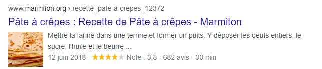 microdonnées Google